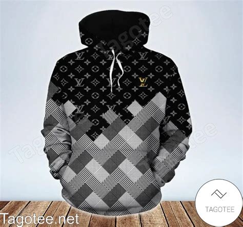 louis vuitton checkered hoodie sleeveless